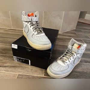 Nike Air Force 1 mid high top sneakers men sz 12